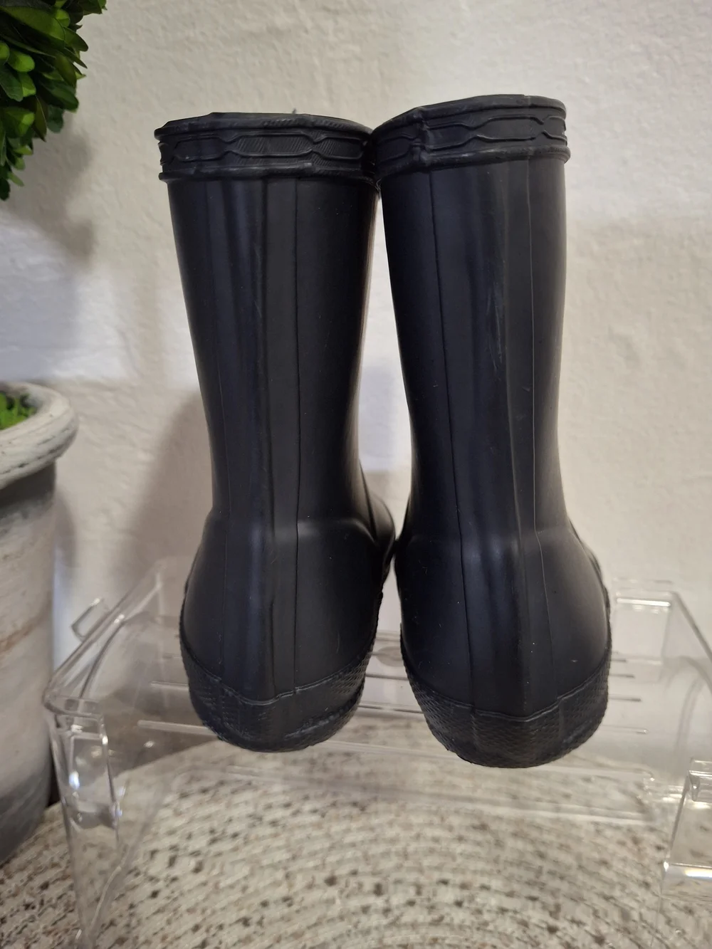Hunter Kids Navy Rain Boots